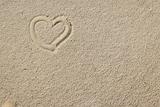 sand and hearts