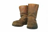 Dirty Old Leather Builders Boots