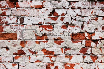 Old brick stone wall