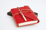 diary book red