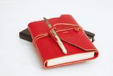 diary book red