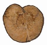 Wooden heart.