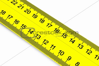 Measurement of a diagonal. 