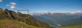 Western Caucasus panorama