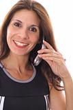 shot of a fitness trainer on the phone