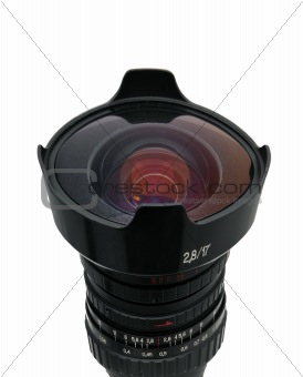 Fisheye, nice lens isolated