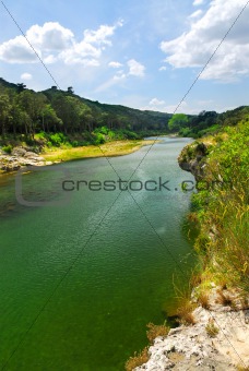 River Gard in southern France