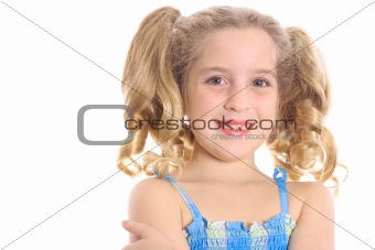 shot of a cute child with copyspace