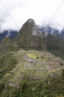 Ancient ruins of Machu Picchu