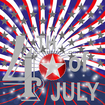 USA 4th july background.