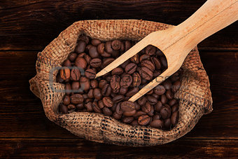 Luxurious coffee background.