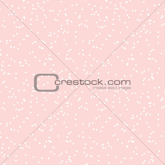 Hand drawn seamless pink irregular random dot and spot texture
