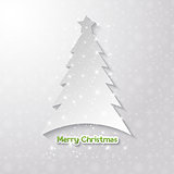 Christmas tree background 