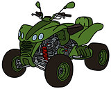 Green all terrain vehicle