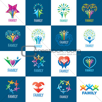 set logos family