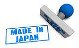 Made in Japan Stamp