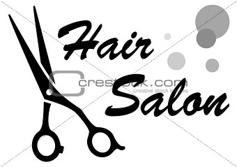symbol of hair salon