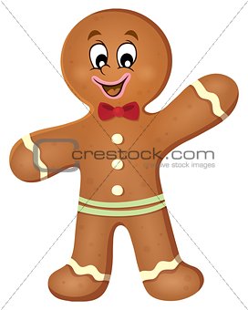 Gingerbread man theme image 1