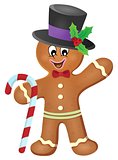 Gingerbread man theme image 3