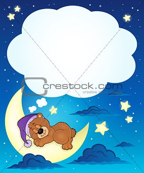 Sleeping bear theme image 6
