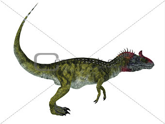 Cryolophosaurus Side Profile