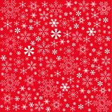Seamless Christmas Snowflakes Background