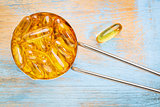 fish oil supplement  capsules
