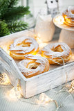 Cream puff rings (choux pastry)