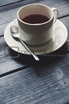 Cup of tea on Wooden Table