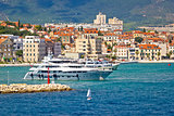 City of Split yachting waterfront