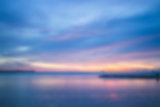 Sunset abstract blur background 
