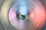 Abstract radial blur colorful background