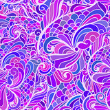 Paisley seamless fabric background pattern 