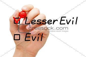 Lesser Evil Concept