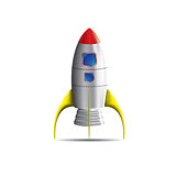 Space rocket   illustration