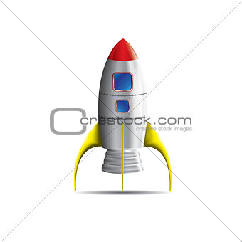 Space rocket   illustration