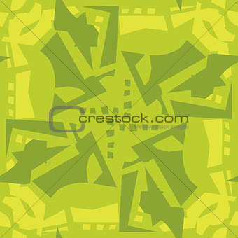 Abstract Leaves Background