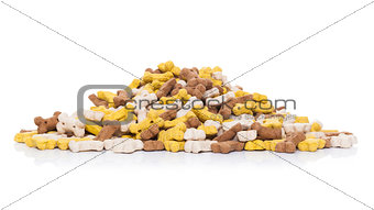 mound of pet food
