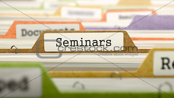 Seminars on Business Folder in Catalog.