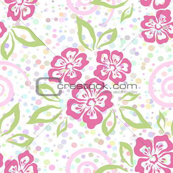 Seamless Flower Background