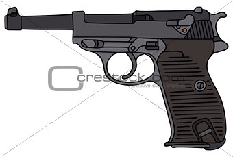 Old germany handgun