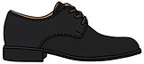 Classic leather men's shoes