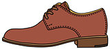Classic leather men's shoes