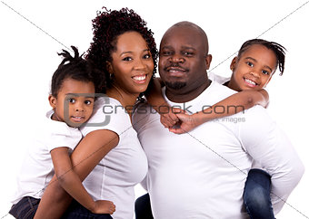 black casual family