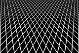Diamonds latticed texture. Perspective view. 