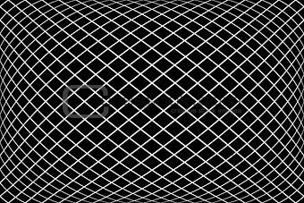 Diamonds pattern. 3D geometric latticed texture.  