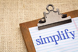simplify word on a clipboard