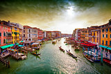 Grand Canal, Venice, Italy.