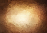Abstract triangle  brown background