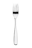 Silver fork isolated